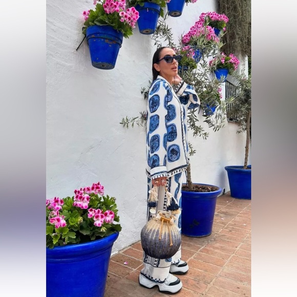 NWT ZARA SS24 PRINTED SHIRT ZW COLLECTION 2792/137 014/003 - Picture 8 of 15